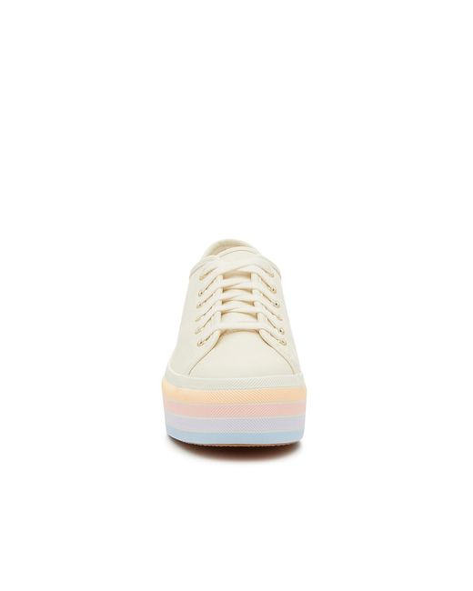 Keds White Triple Up Platform Sneaker