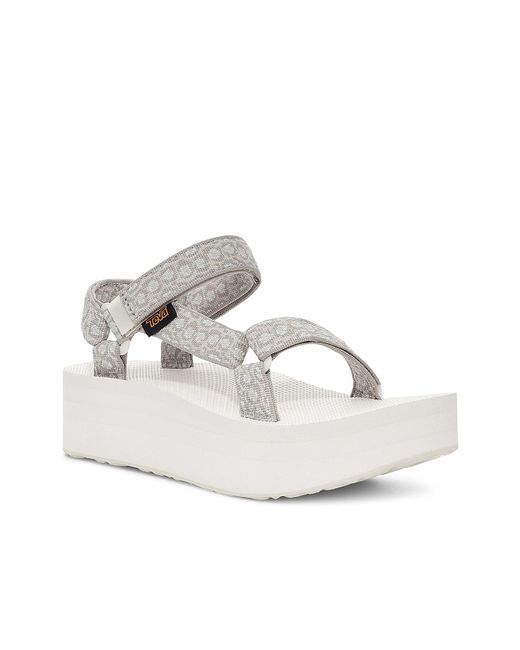 leopard teva flatform
