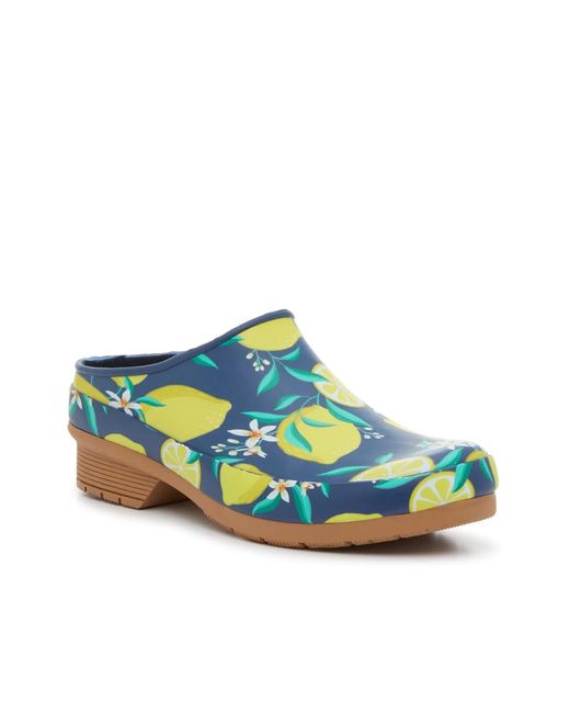 Chooka Blue Lemon Classic Clog