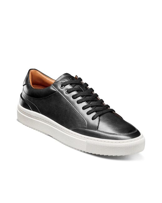 Stacy Adams Dorian Lace-up Sneakers In White
