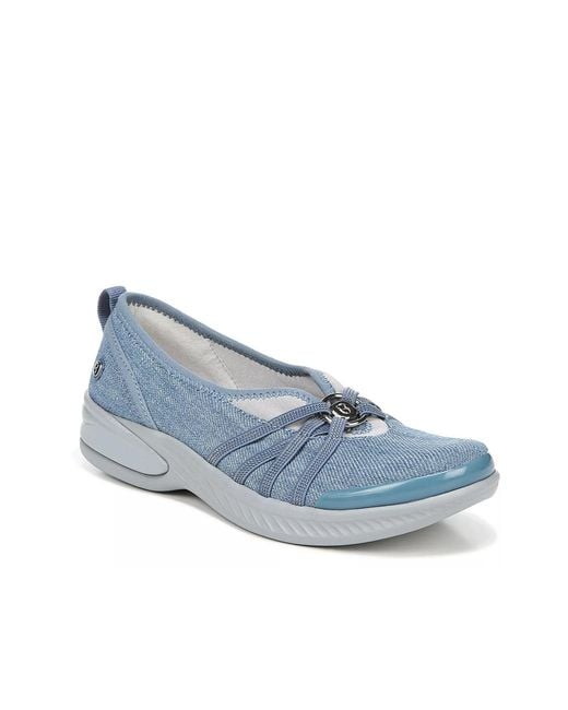 LifeStride Blue Niche Slip-on Flat