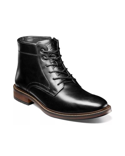 Florsheim Black Forge Plain Toe Boot for men