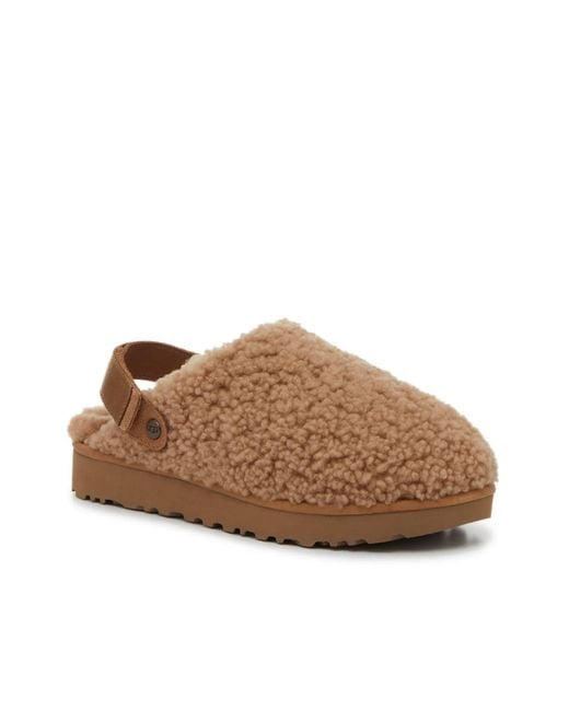 Ugg Brown Lanah Clog Slipper
