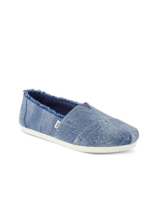 toms alpargata blue