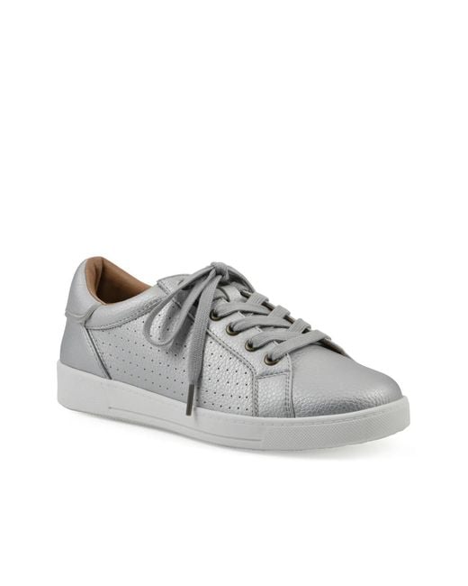 White Mountain Gray Uniform Sneaker