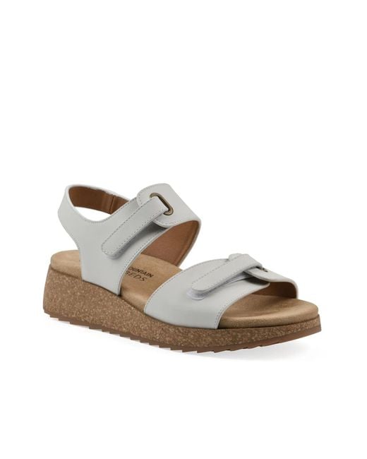 White Mountain Multicolor Gelato Wedge Sandal