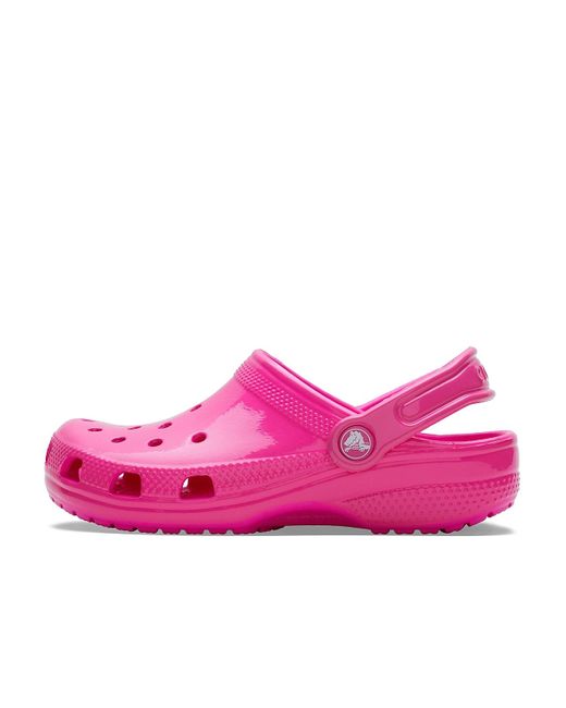 CROCSTM Pink Classic Neon Highlighter Clog