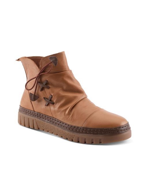 Spring Step Brown Vandis Bootie