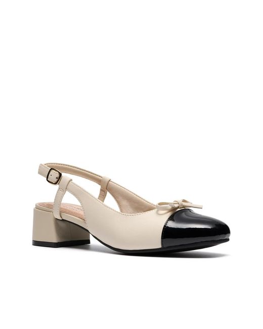 Clarks Black Wide Width Iridessa Sling Pump