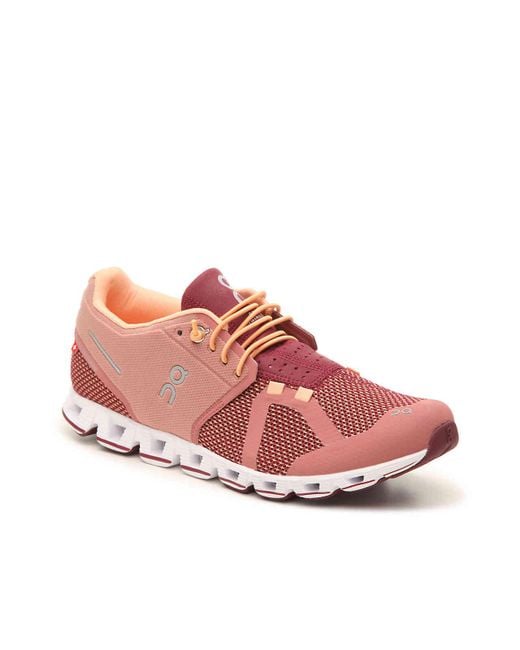 On Cloud 50 50 Slip- Running Shoe in Pink | Lyst