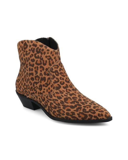 Journee Collection Brown Taliah Bootie
