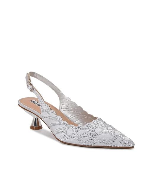 Lady Couture White Kaite Pump