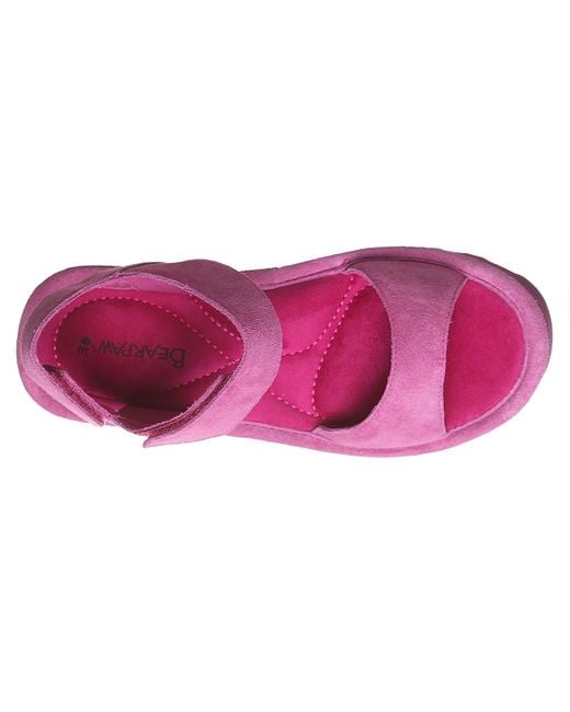 BEARPAW Purple Crest Sandal