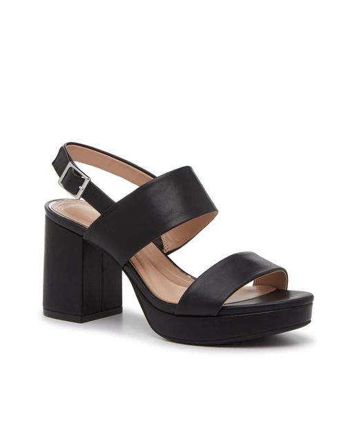Kelly & Katie Black Genot Sandal