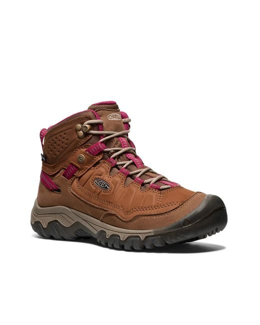 Keen Brown Targhee Iv Waterproof Hiking Boot