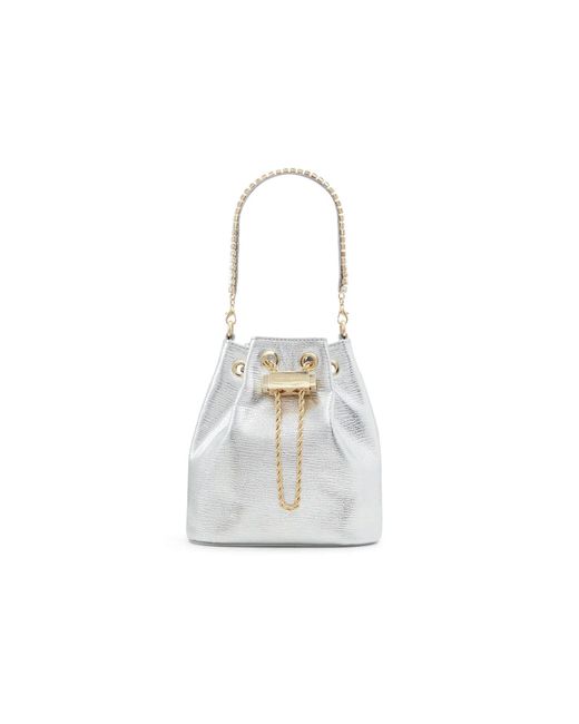Ted Baker Black Aurele Leather Bucket Bag