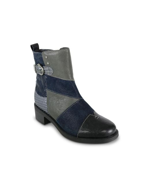 David Tate Blue Surprise Bootie