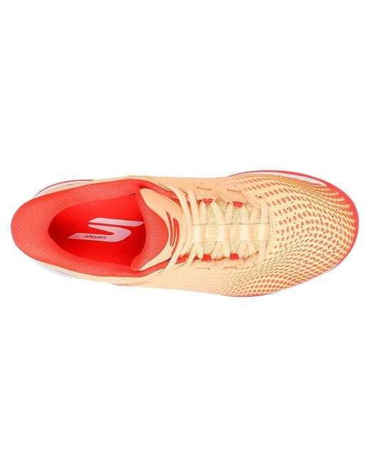 Skechers Orange Hands Free Slip-ins® Relaxed Fit® Viper Court Reload Pickleball Sneaker