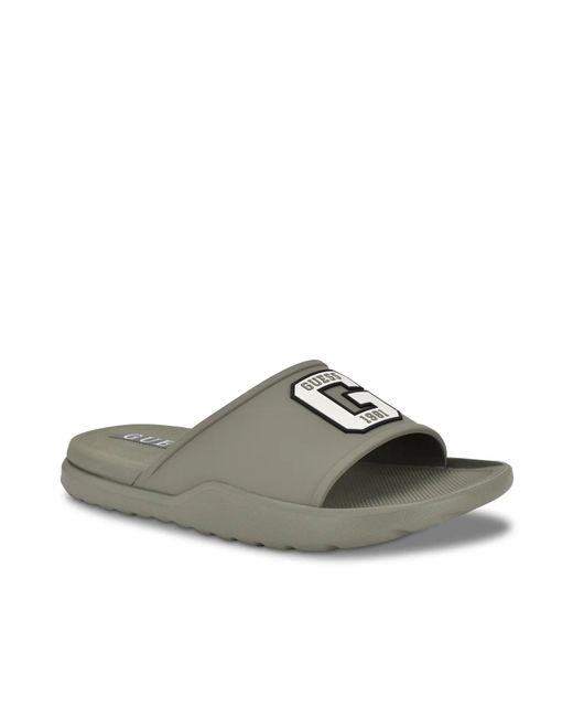 Guess Black Metzer Slide Sandal for men