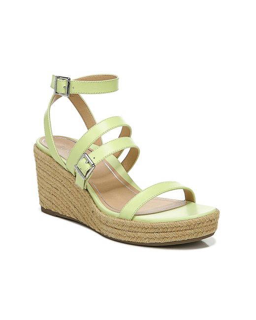 Vionic Leather Capri Sabina Sandal in Light Green (Green) - Lyst