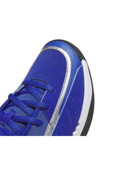 Adidas Blue Front Court Basketball Shoe for men