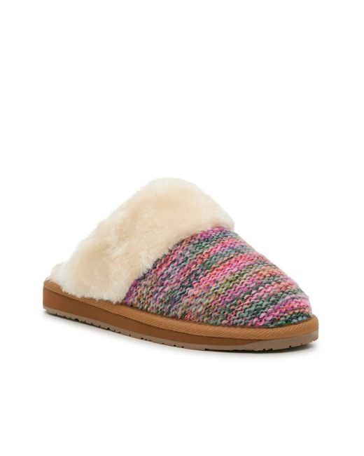 Minnetonka Multicolor Shar Scuff Slipper