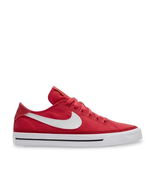 Nike Court Legacy Sneaker in Red - Lyst