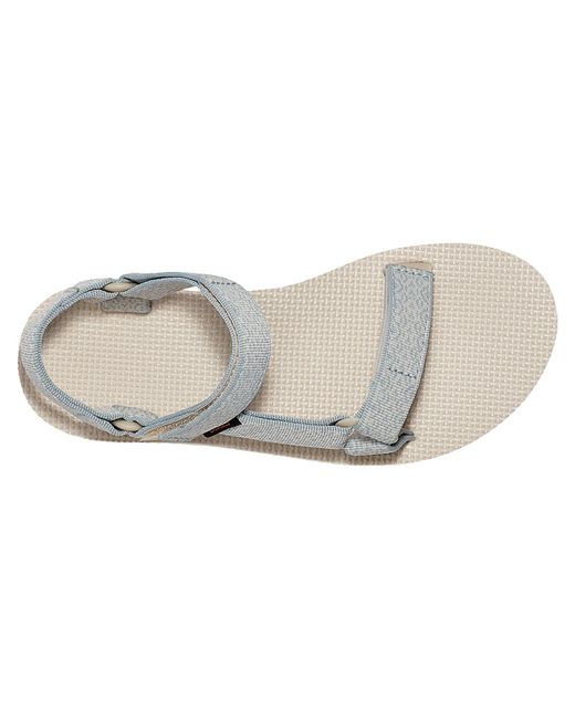 Teva White Midform Universal Platform Sandal