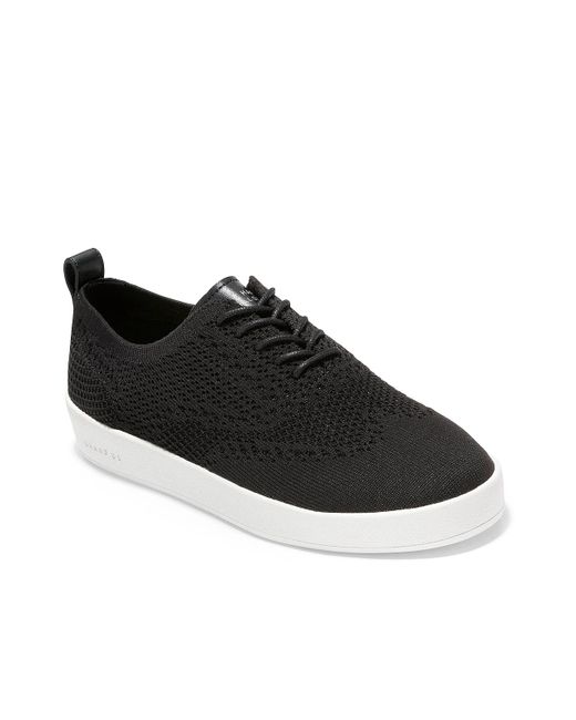 Cole Haan Rubber Grand Pro Contender Stitchlite Oxford in Black | Lyst