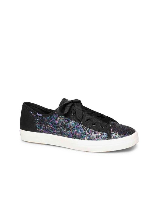 navy blue sequin sneakers