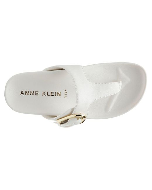 Anne Klein Brown Dori Sandal