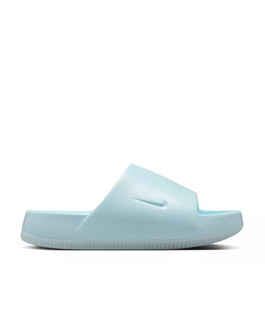 Nike Blue Calm Flip-Flops And Sandals