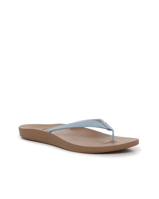 sanuk yoga joy metallic flip flop