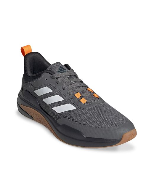 adidas Trainer V Running Shoe in Grey/Orange (Gray) for Men Lyst
