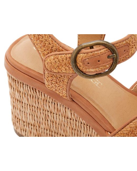 Crown Vintage Brown Kehra Wedge Sandal