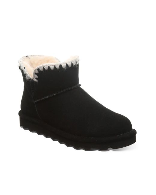 BEARPAW Black Yvonne Bootie