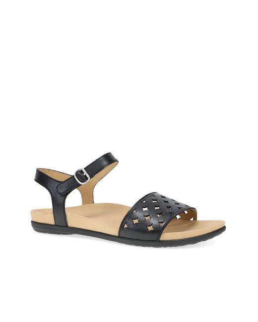 Dansko Black Jodie Sandal