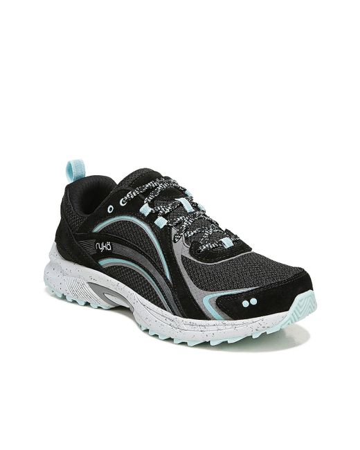 Ryka Suede Sky Walk Trail Walking Shoe In Black Lyst 5618