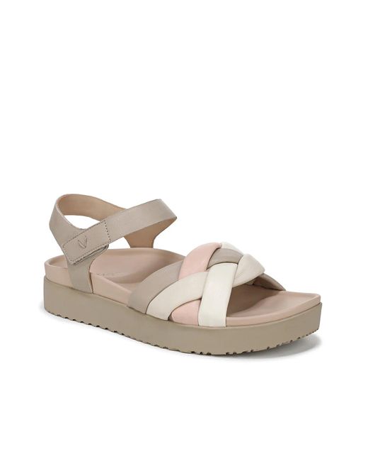 Vionic Gray Rosa Wedge Sandal