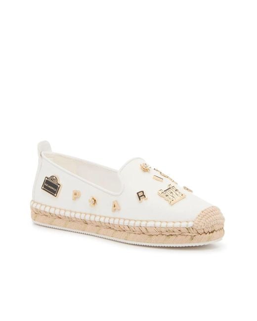 Karl Lagerfeld White Michaela Slipon