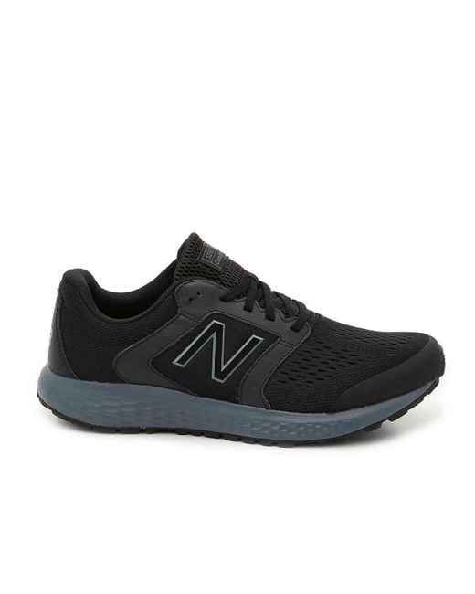 New Balance Rubber 520 V5 Running Shoe in Black/Grey (Black) for Men - Lyst