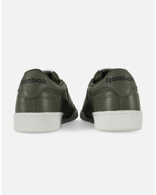 reebok club c olive