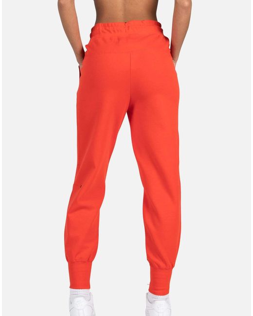 Nike Nsw Tech Fleece Pants in Red - Lyst