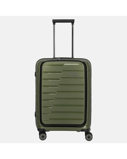 Travelite Air Base Handbagage Koffer 55cm Olive in het Green