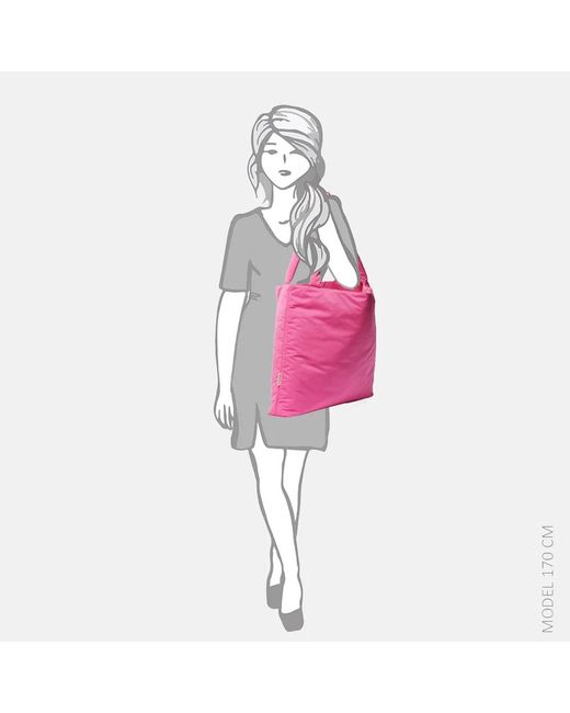 Studio Noos Puffy Mom-bag Shopper Pink