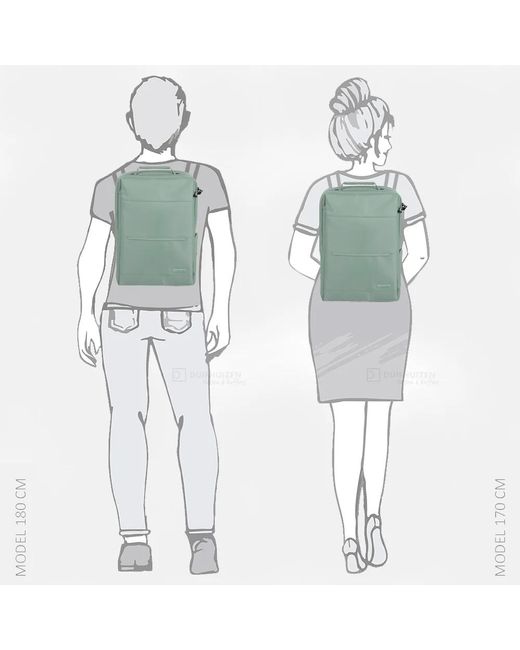 Travelite Workfloow Laptoprugzak 15 Inch M Sage in het Green