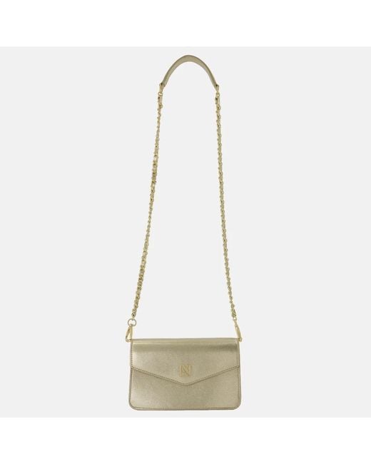 NIKKIE Daxing Crossbody Tas Gold in het Metallic