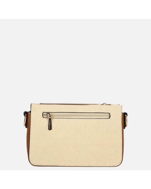 Daniele Donati Crossbody Tas Camel in het Brown