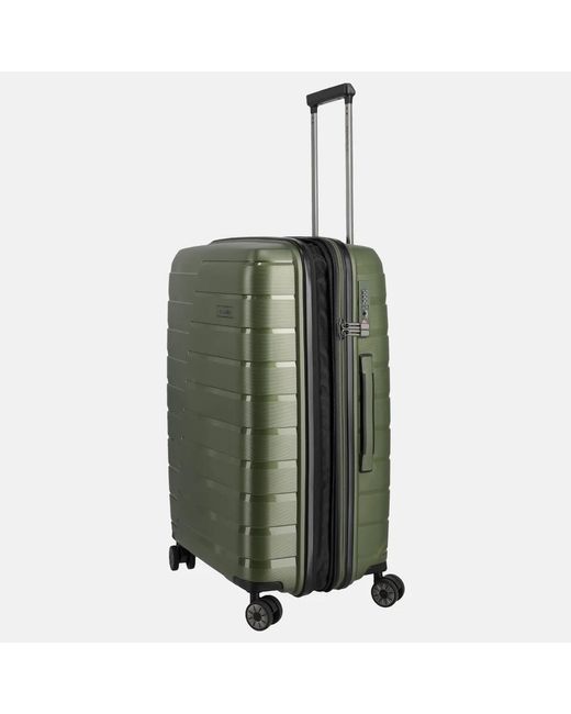 Travelite Air Base Reiskoffer 67 Cm Olive in het Green