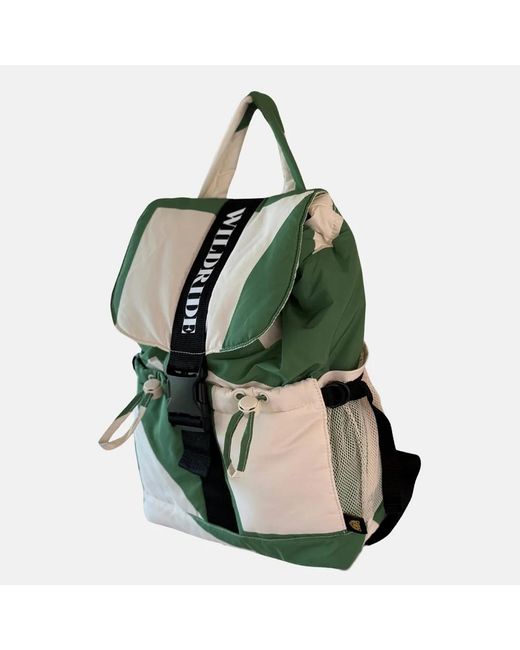 Wildride Mom Backpack Luiertas Green Graphic